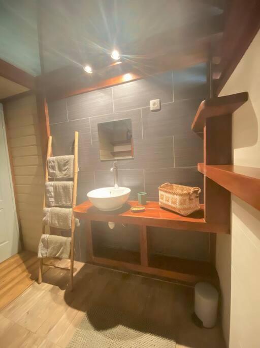 Ti Zaboka Chalet , Spa Privatif レザビーム エクステリア 写真