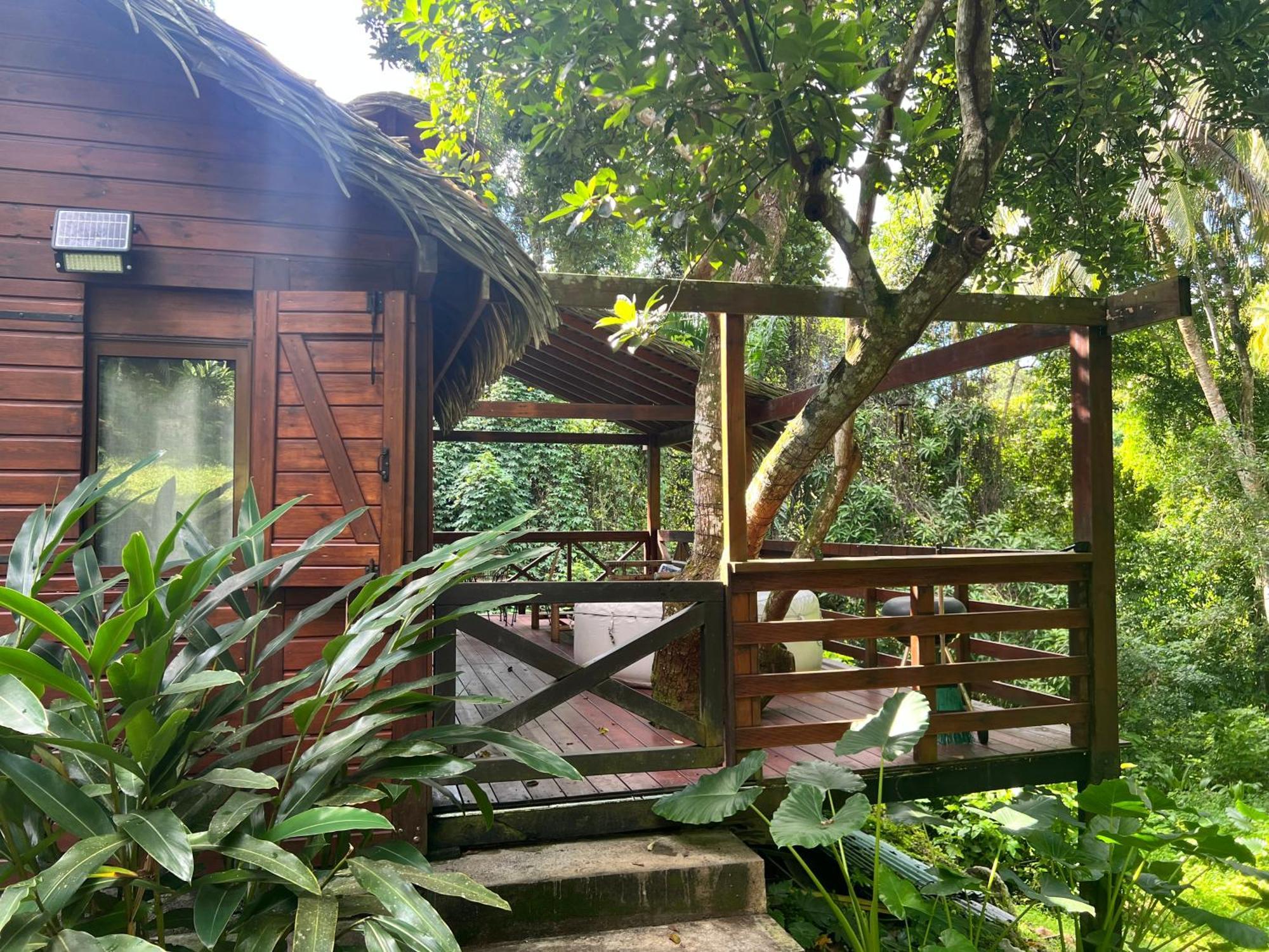 Ti Zaboka Chalet , Spa Privatif レザビーム エクステリア 写真